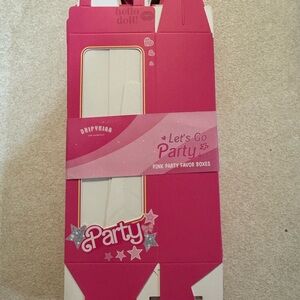 Barbie Pink Party Favor Boxes